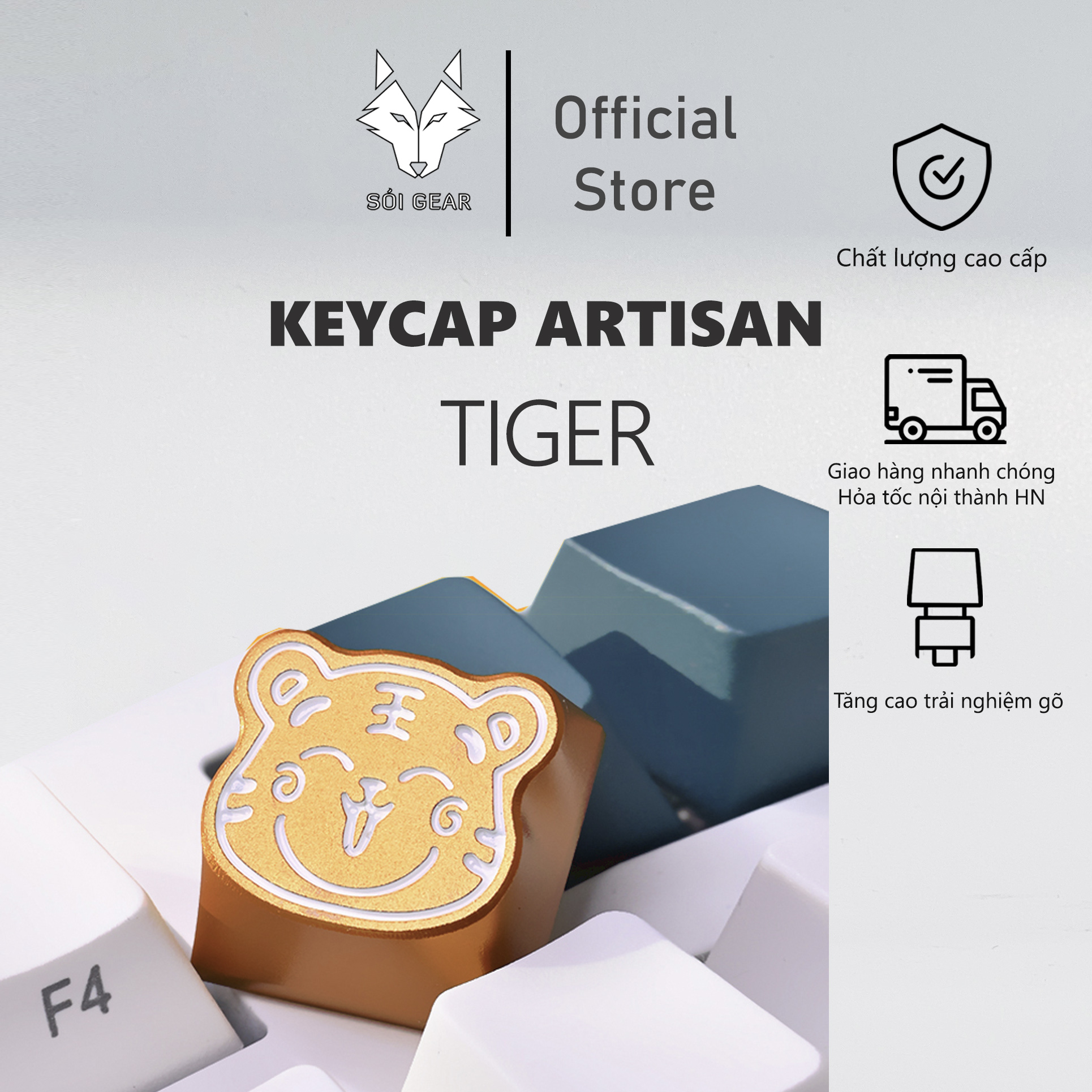 Keycap Artisan Tiger | Kelowna