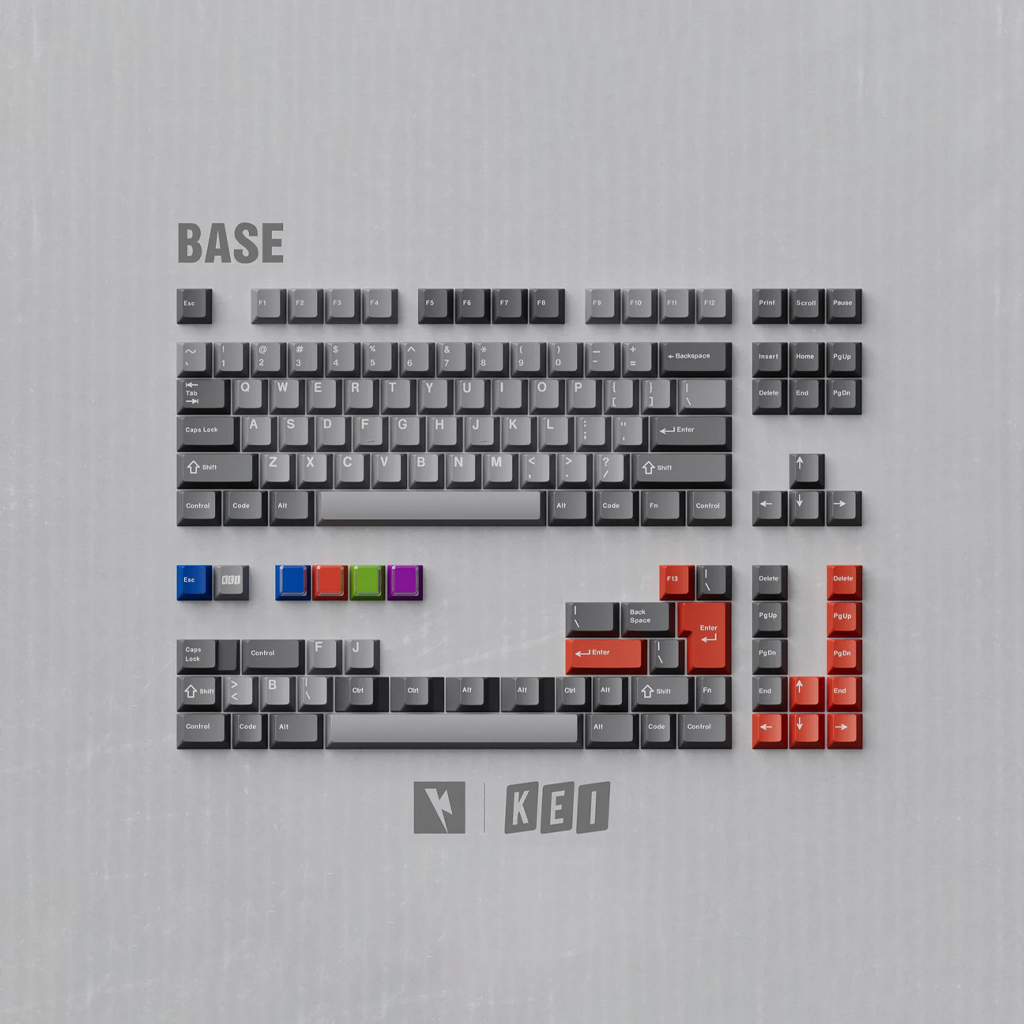 Keycap Cherry KeyKobo C.O.L ABS Doubleshot