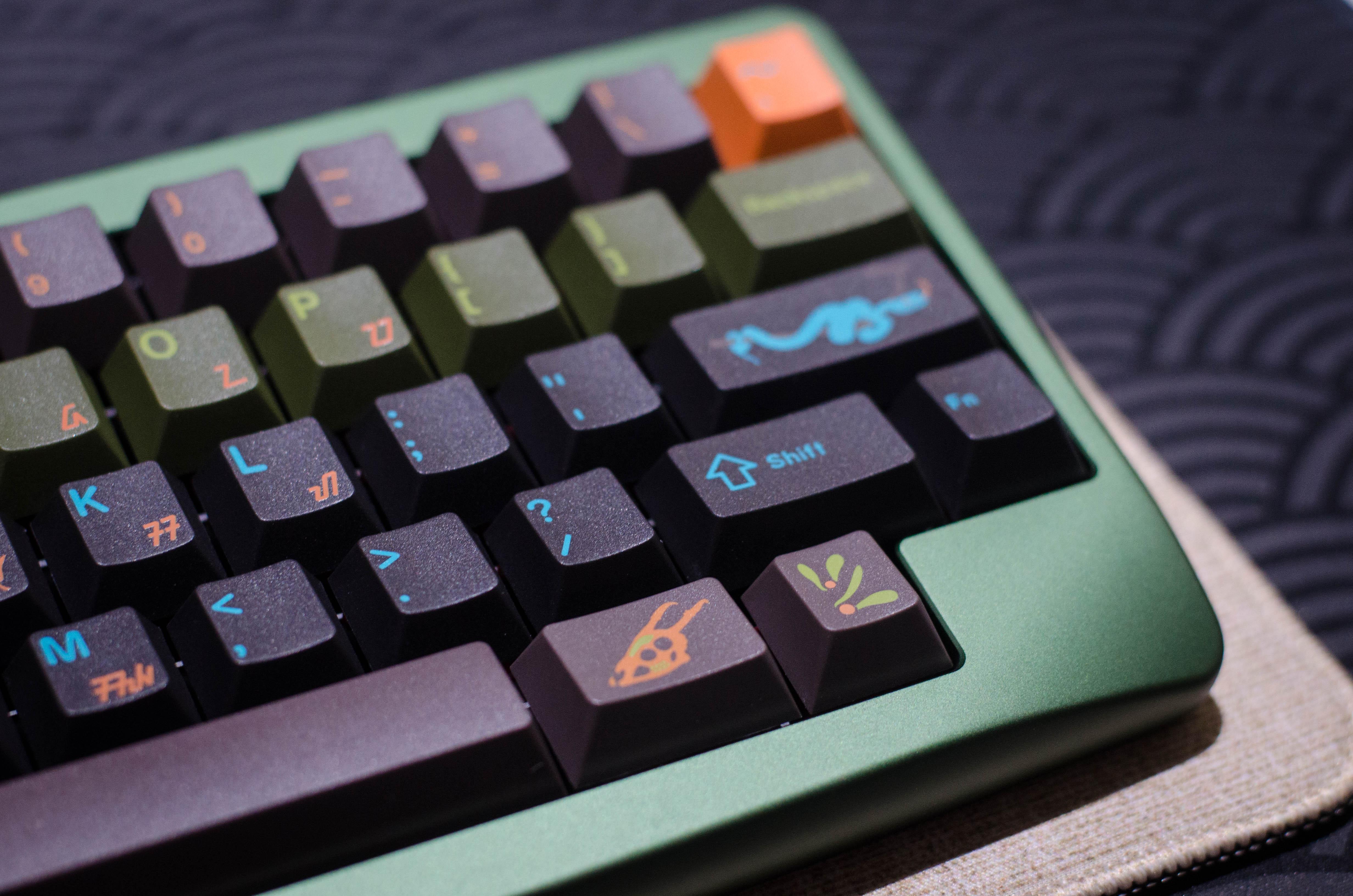 Keycap Cherry KeyKobo Komodo ABS Doubleshot