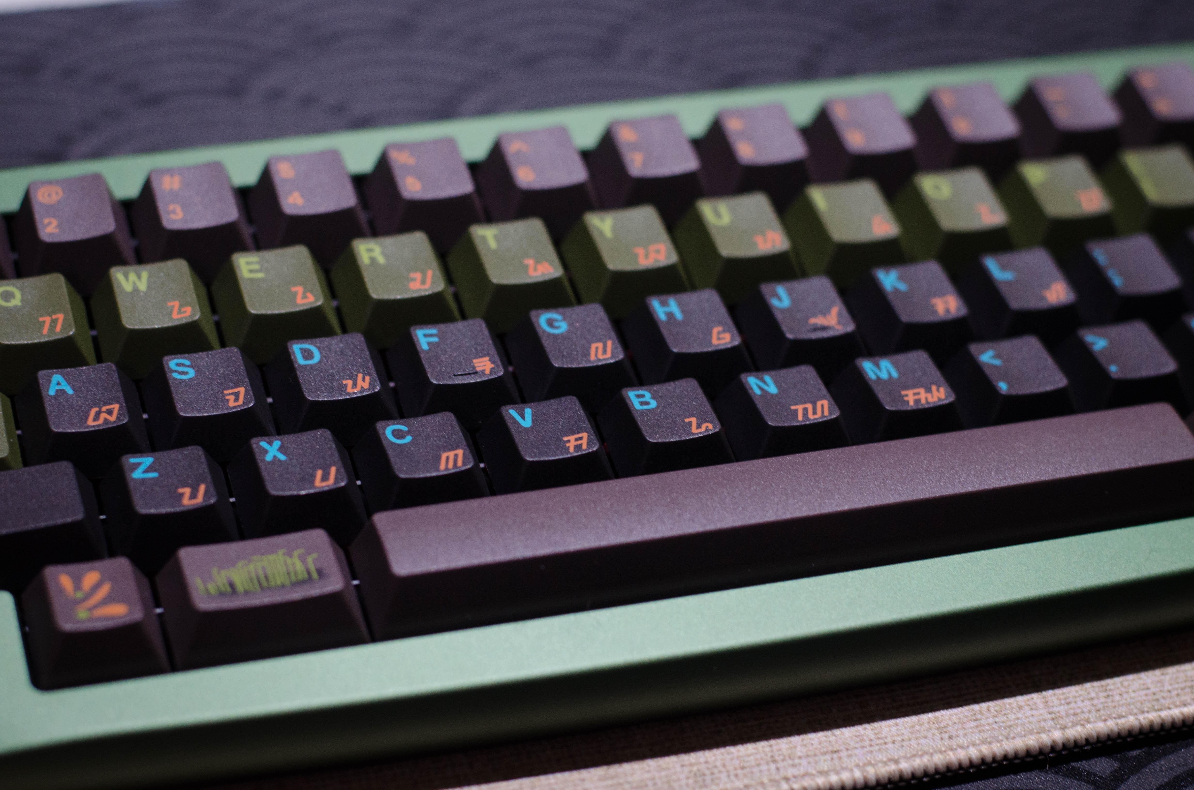 Keycap Cherry KeyKobo Komodo ABS Doubleshot