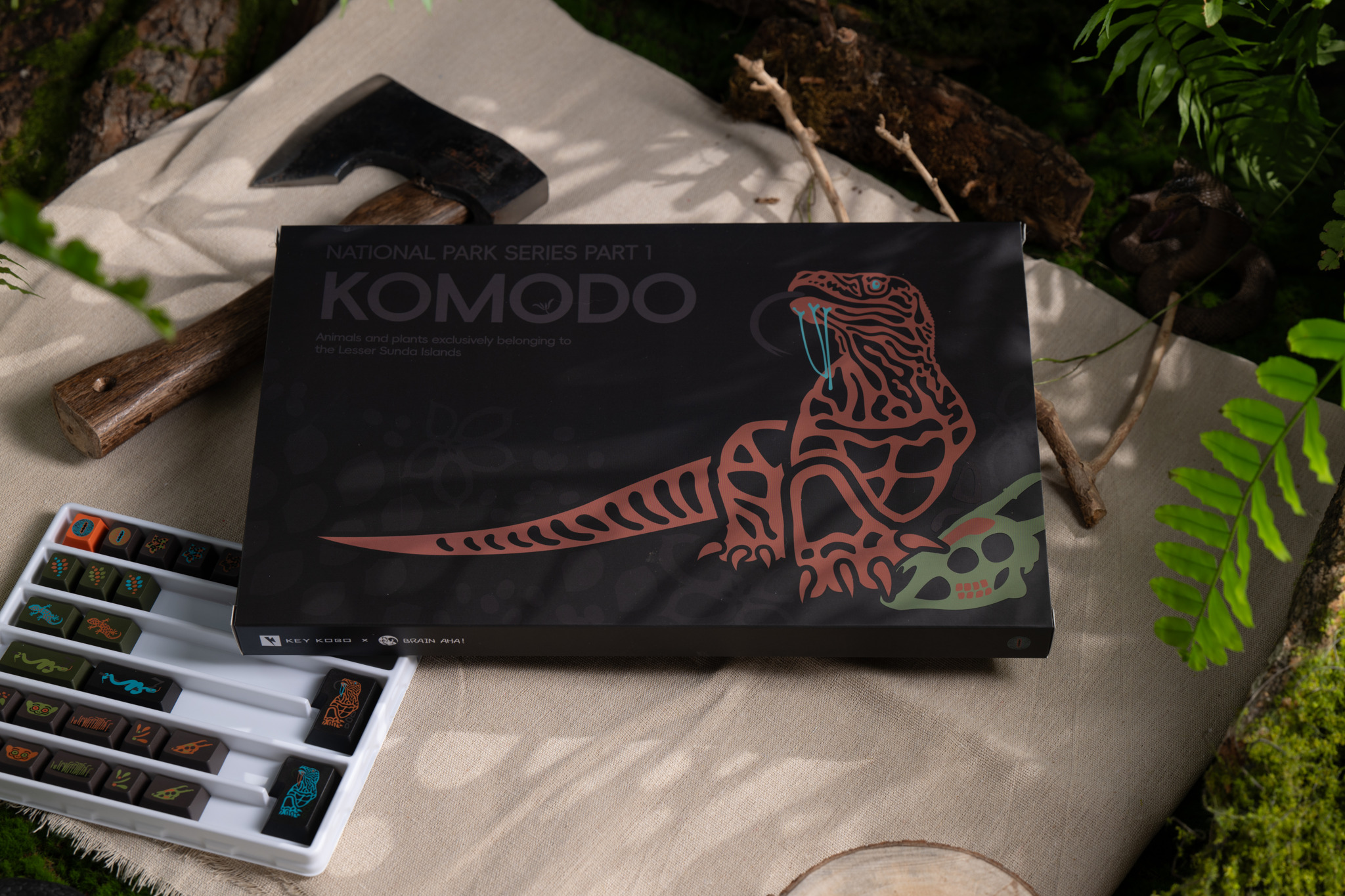 Keycap Cherry KeyKobo Komodo ABS Doubleshot