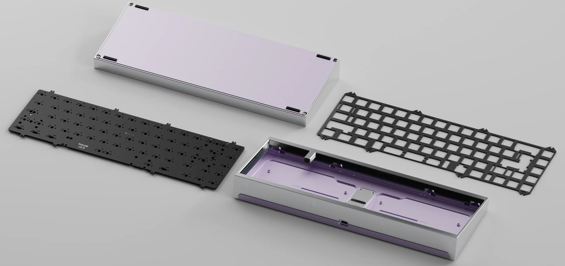 [GB] KIT bàn phím TOFU65 3.0 - Custom Color Edition | BOT CASE