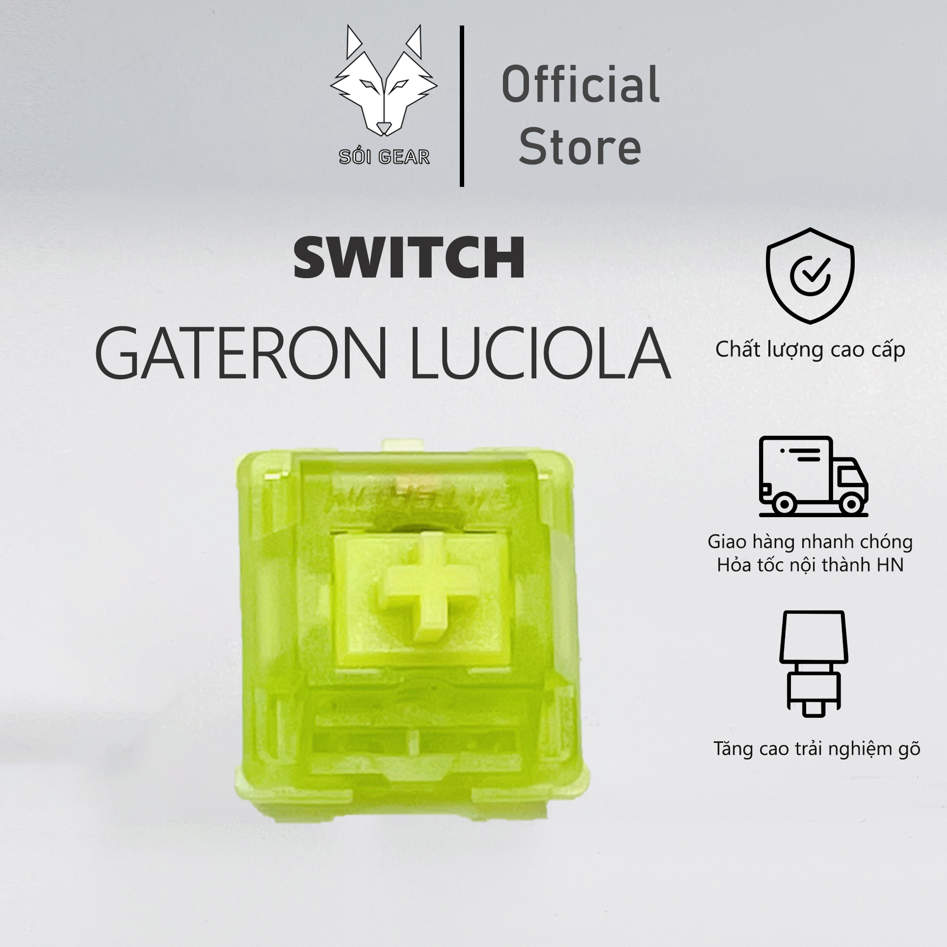 [In Stock] Switch Gateron Luciola