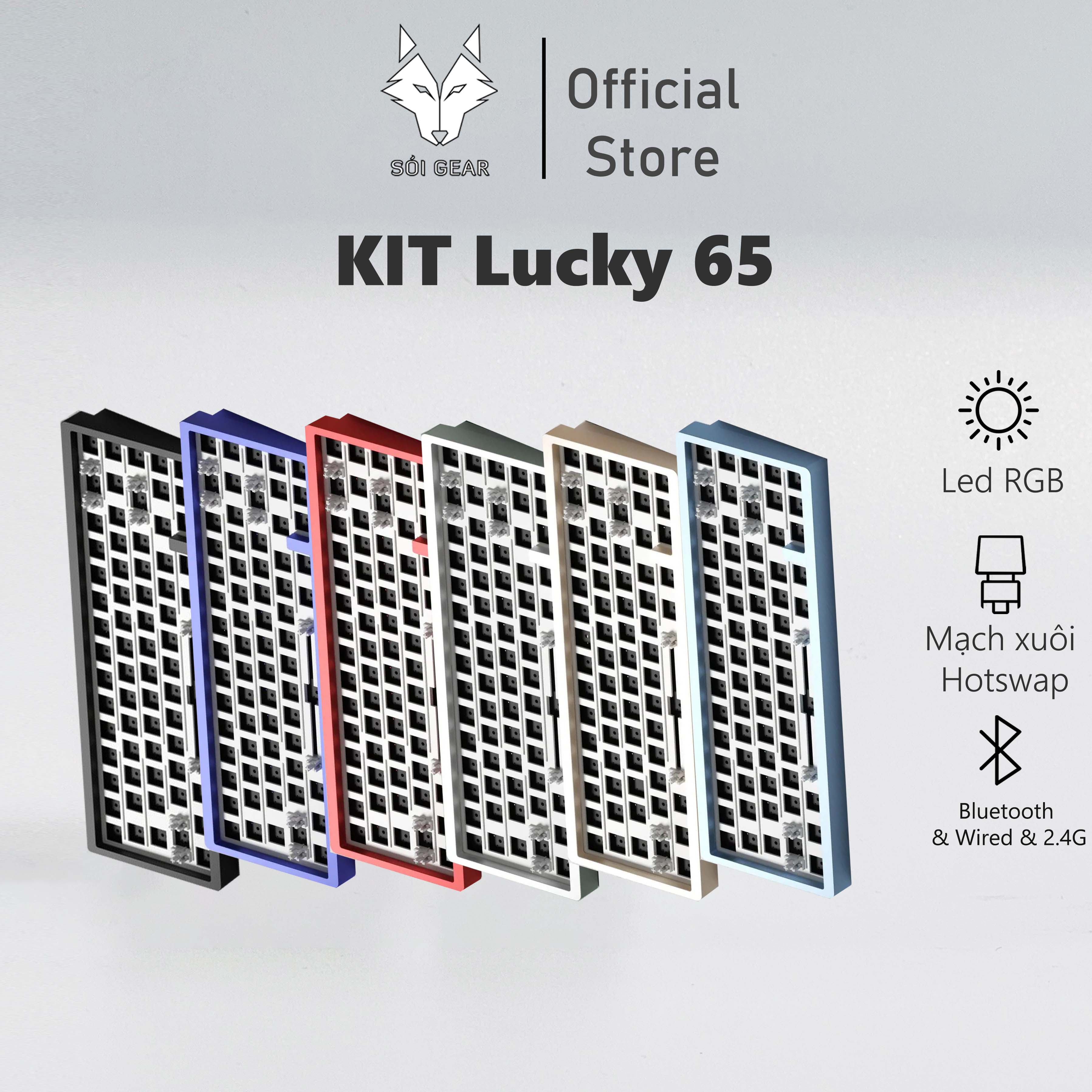 [In-stock] Lucky65 Keyboard Kit