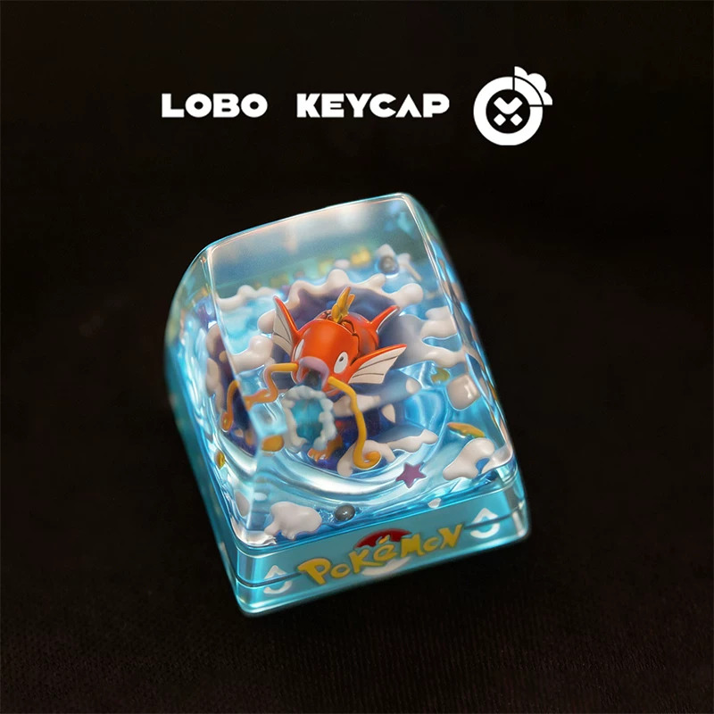 Keycap Artisan Lobo Pokemon Resin