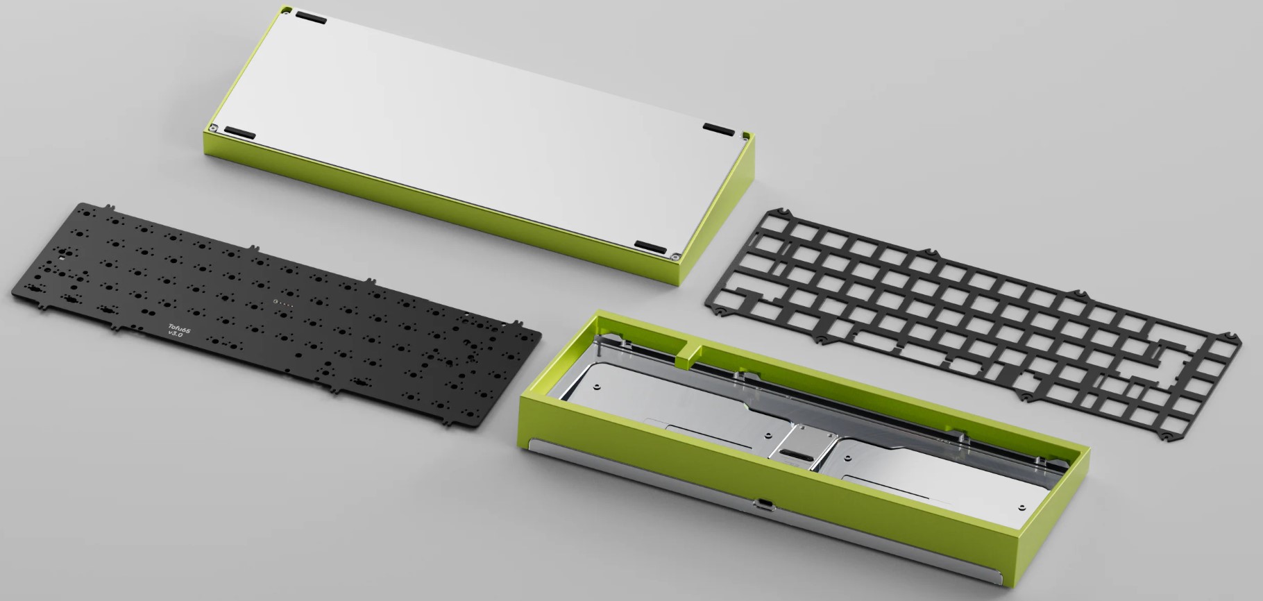 [GB] KIT bàn phím TOFU65 3.0 - Custom Color Edition | TOP CASE