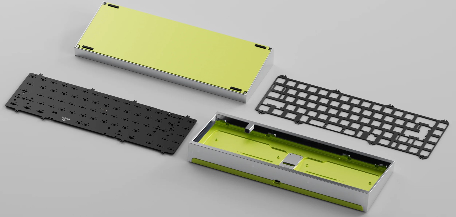 [GB] KIT bàn phím TOFU65 3.0 - Custom Color Edition | BOT CASE