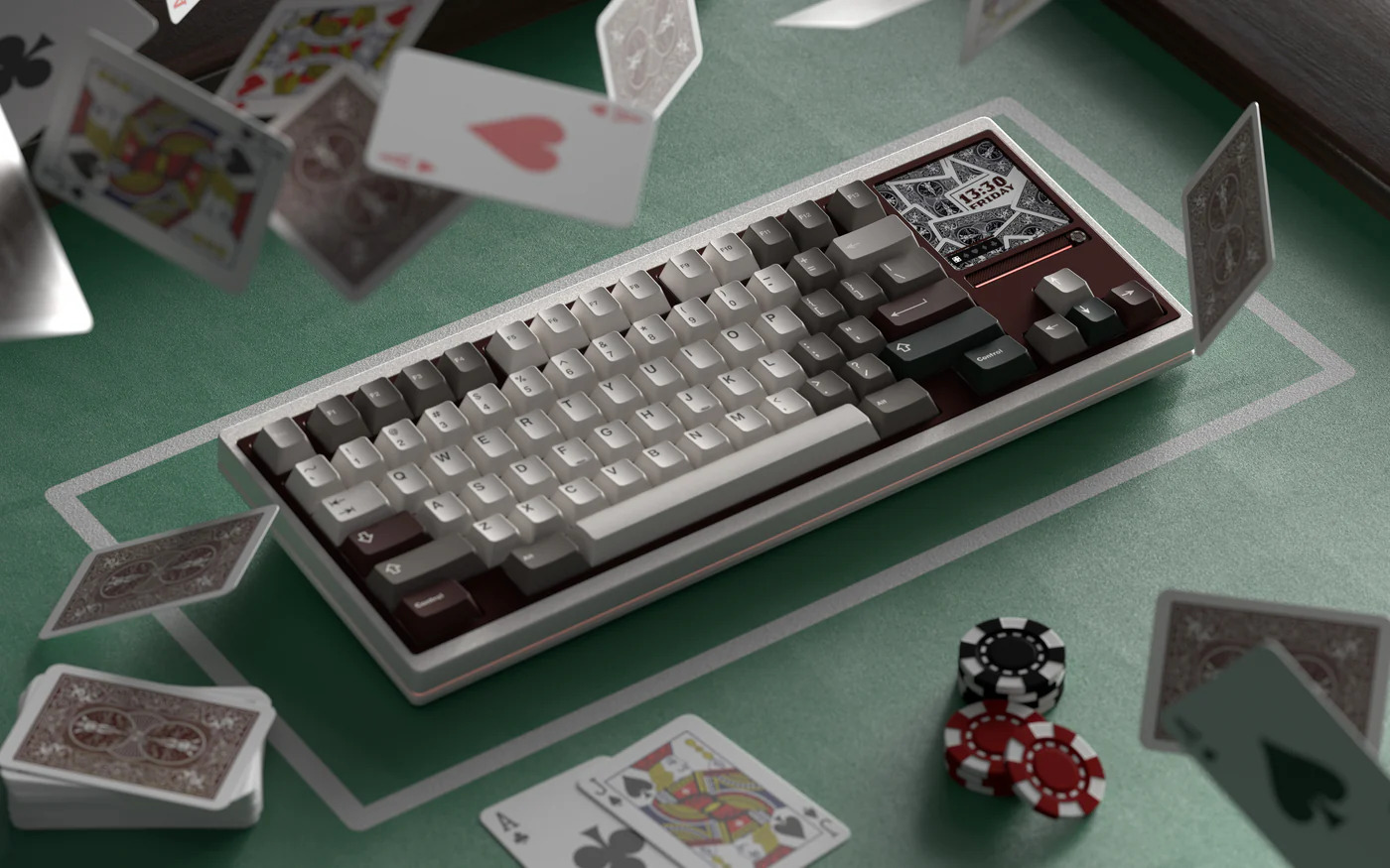 Keycap MW Poker R2 Cherry PBT Doubleshot