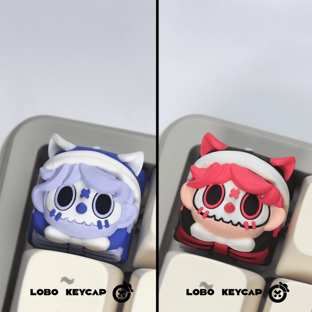 Keycap Lobo Artisan Mặt nạ xác sống