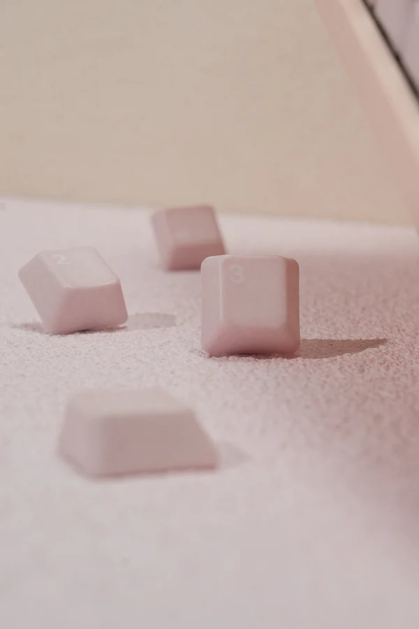 Keycap Sứ Cerakey V3 - Matte Pink
