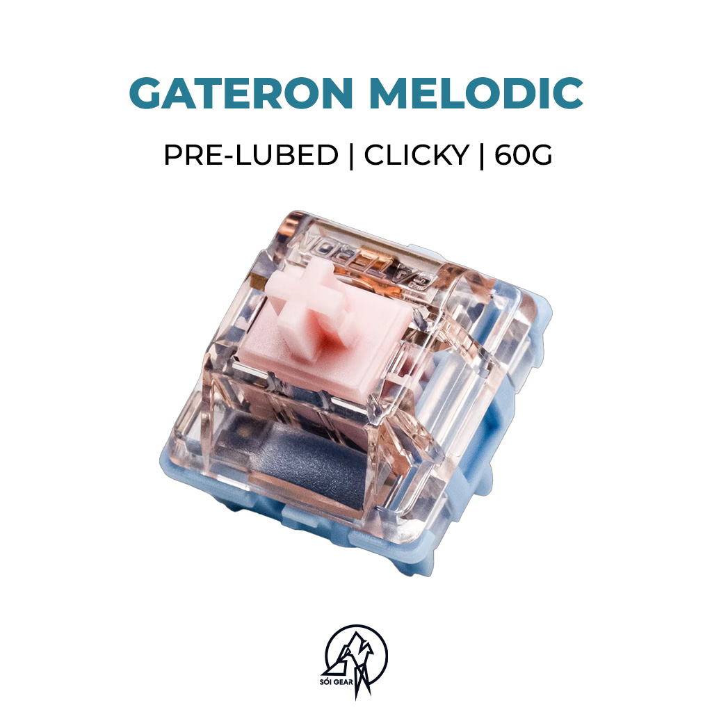Switch Clicky Gateron Melodic