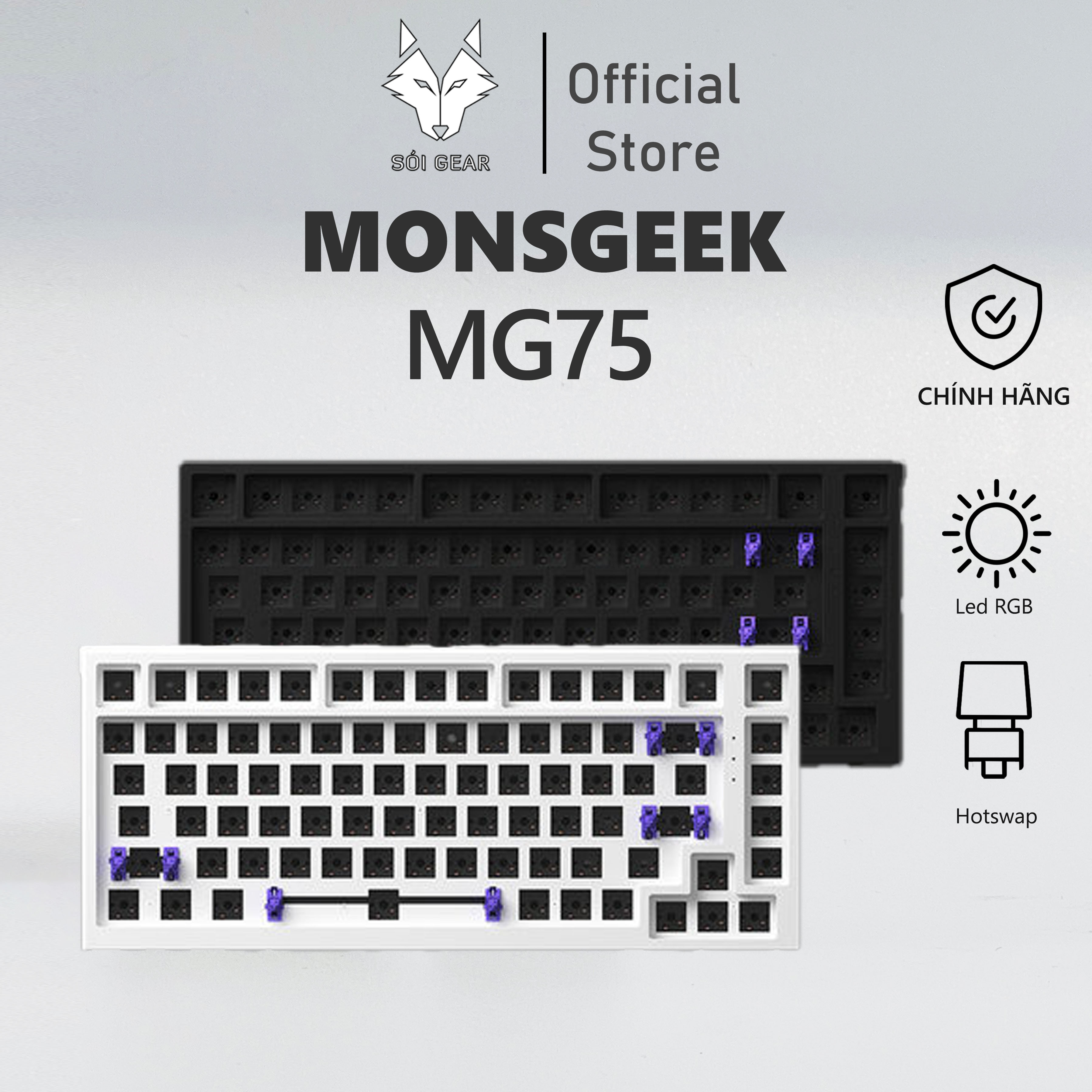 [In Stock] Monsgeek MG75 Keyboard Kit