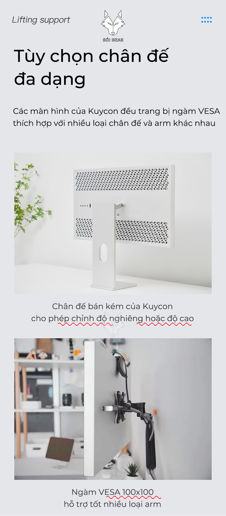 Màn hình Kuycon IPS 4K 60Hz 32 Inch P32U