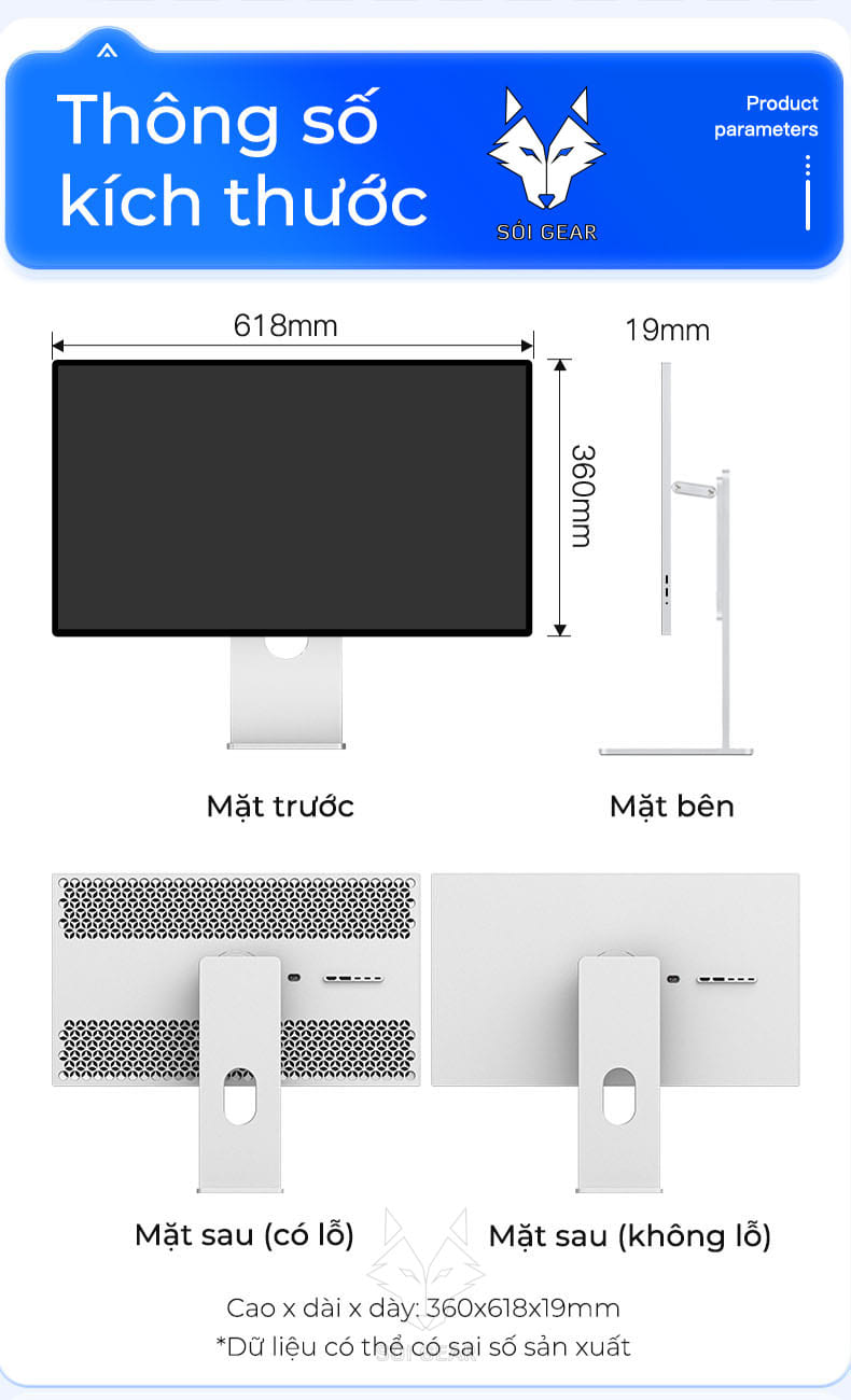 Màn hình Kuycon IPS 5K 60Hz 27 Inch G27P
