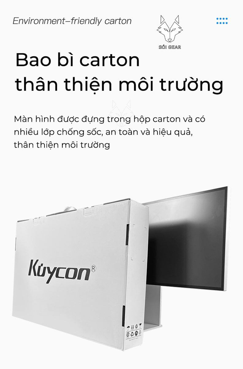 Màn hình Kuycon IPS 4K 60Hz 32 Inch P32U