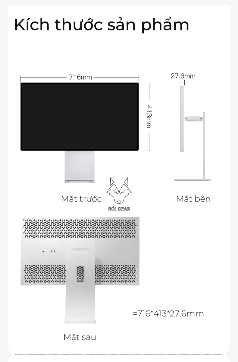 Màn hình Kuycon IPS 4K 60Hz 32 Inch P32U