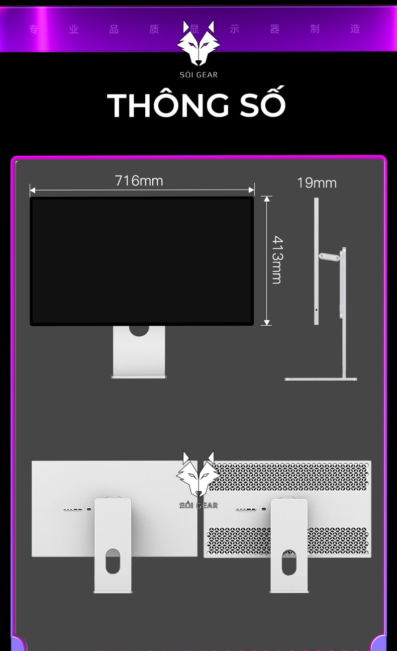 Màn hình Kuycon IPS 4K 144Hz 32 Inch P32K