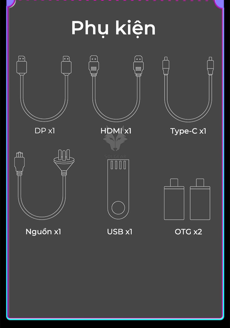 Màn hình Kuycon IPS 4K 144Hz 32 Inch P32K