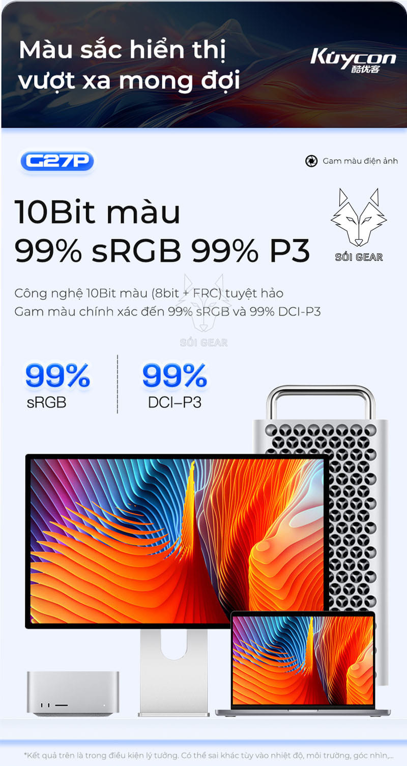 Màn hình Kuycon IPS 5K 60Hz 27 Inch G27P