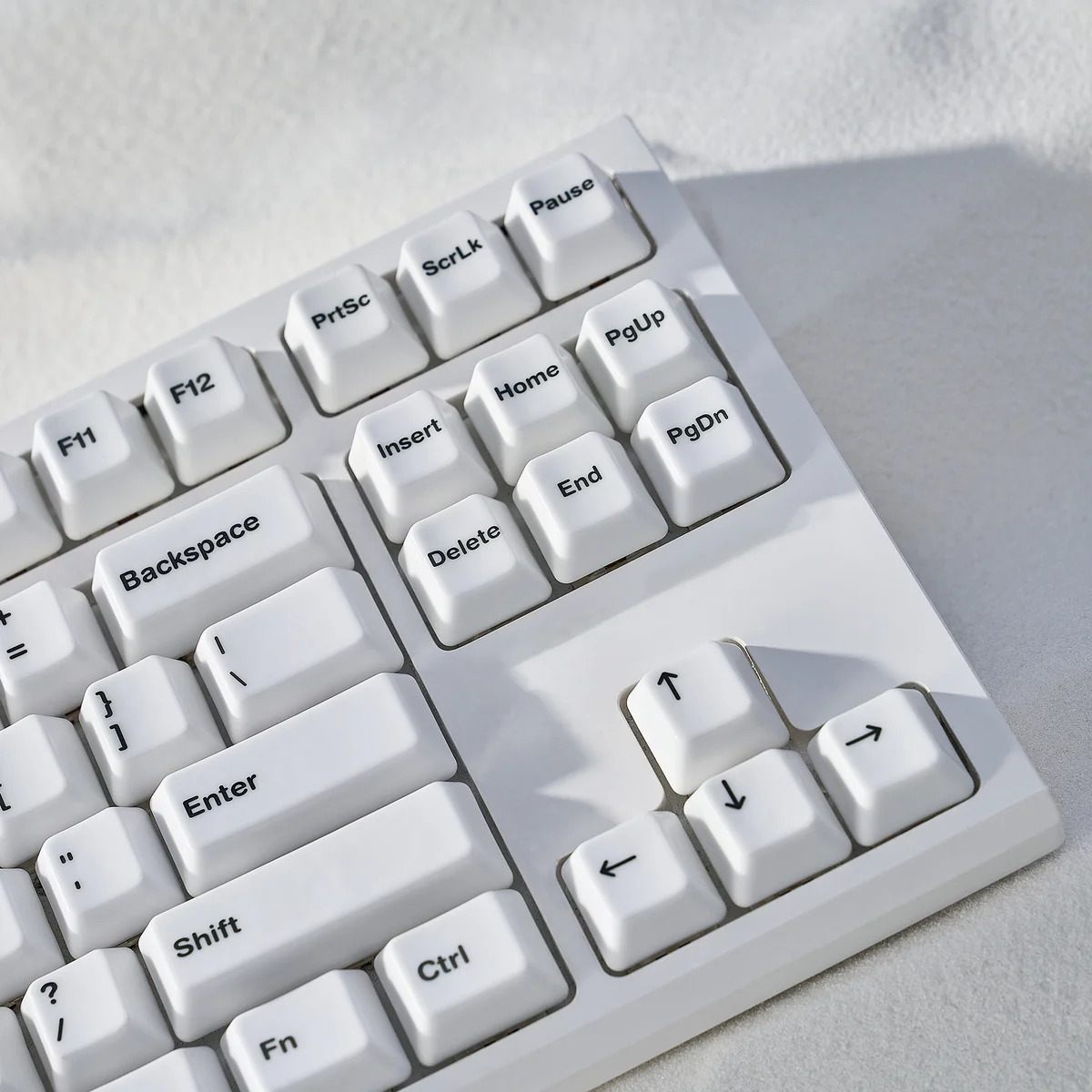 Keycap Sứ Cerakey V3 - Matte White - With Legend