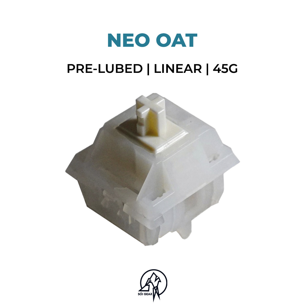 [In Stock] Neo Oat Linear Switches