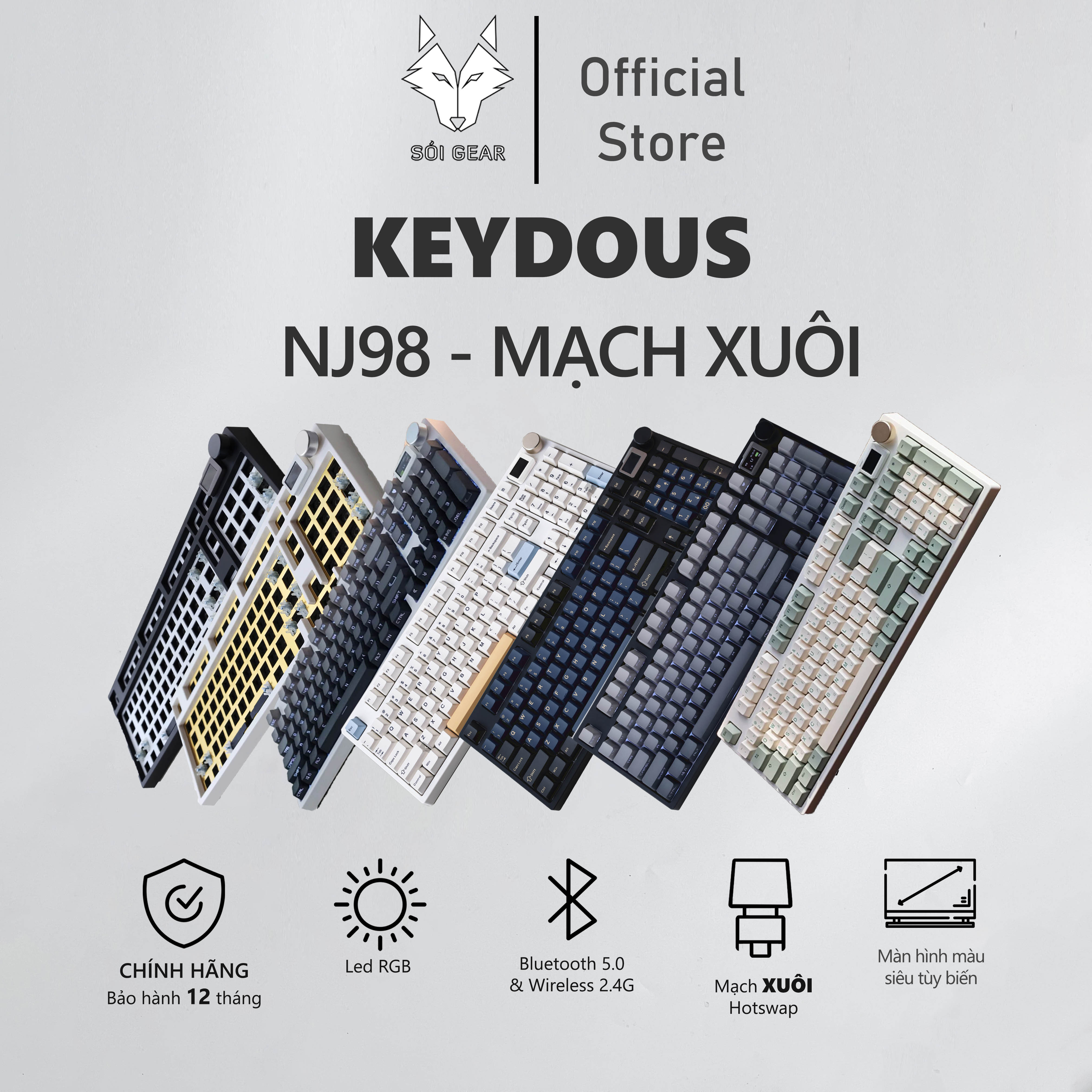 Bàn phím Keydous NJ98