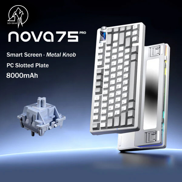 [Pre-Order] Bàn Phím Cơ AULA NOVA75