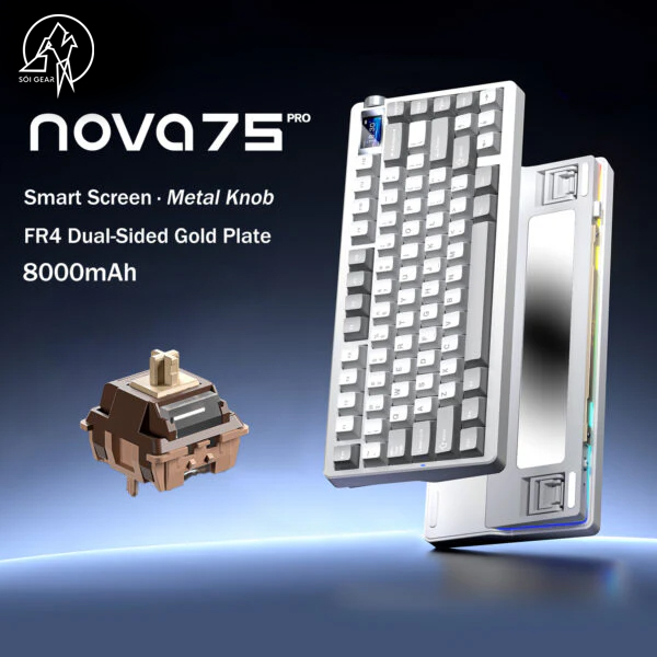 [Pre-Order] Bàn Phím Cơ AULA NOVA75
