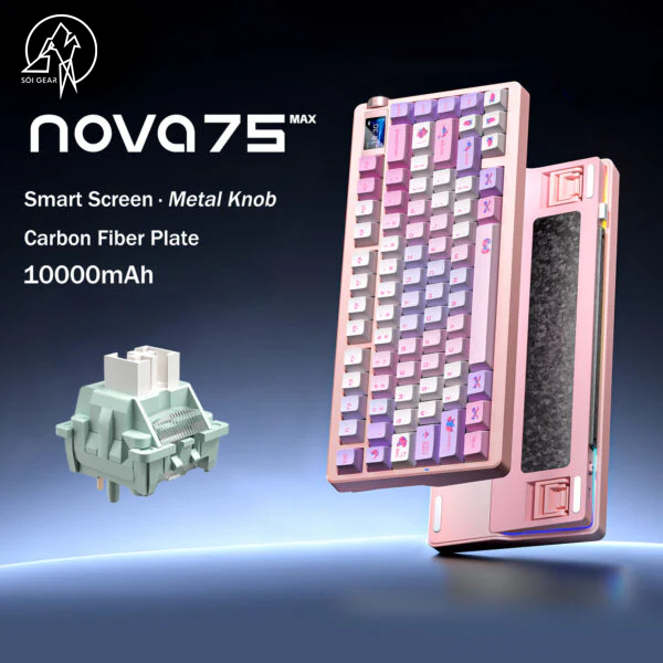 [Pre-Order] Bàn Phím Cơ AULA NOVA75