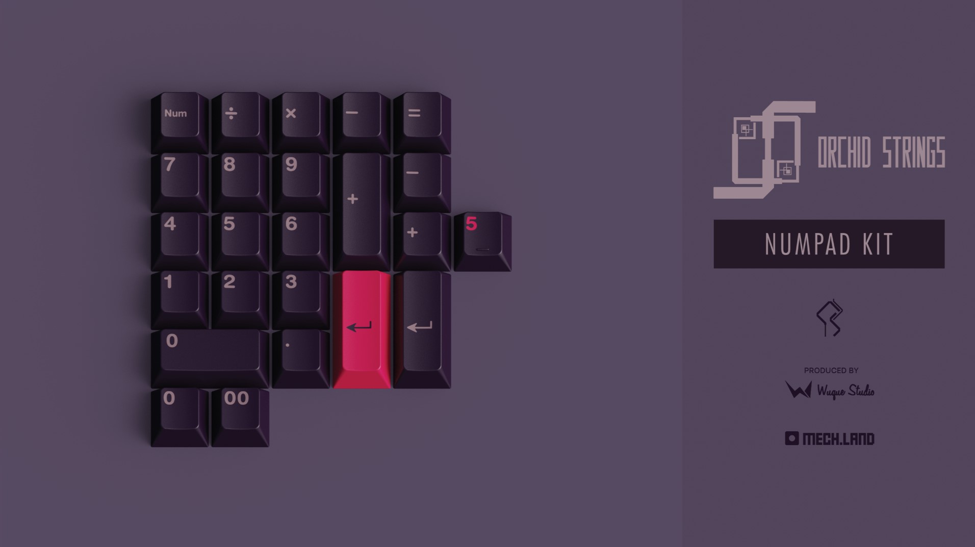 Keycap WS Orchid Strings