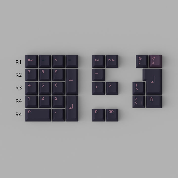 Keycap Cherry GMK CYL Rouge R2 ABS Doubleshot