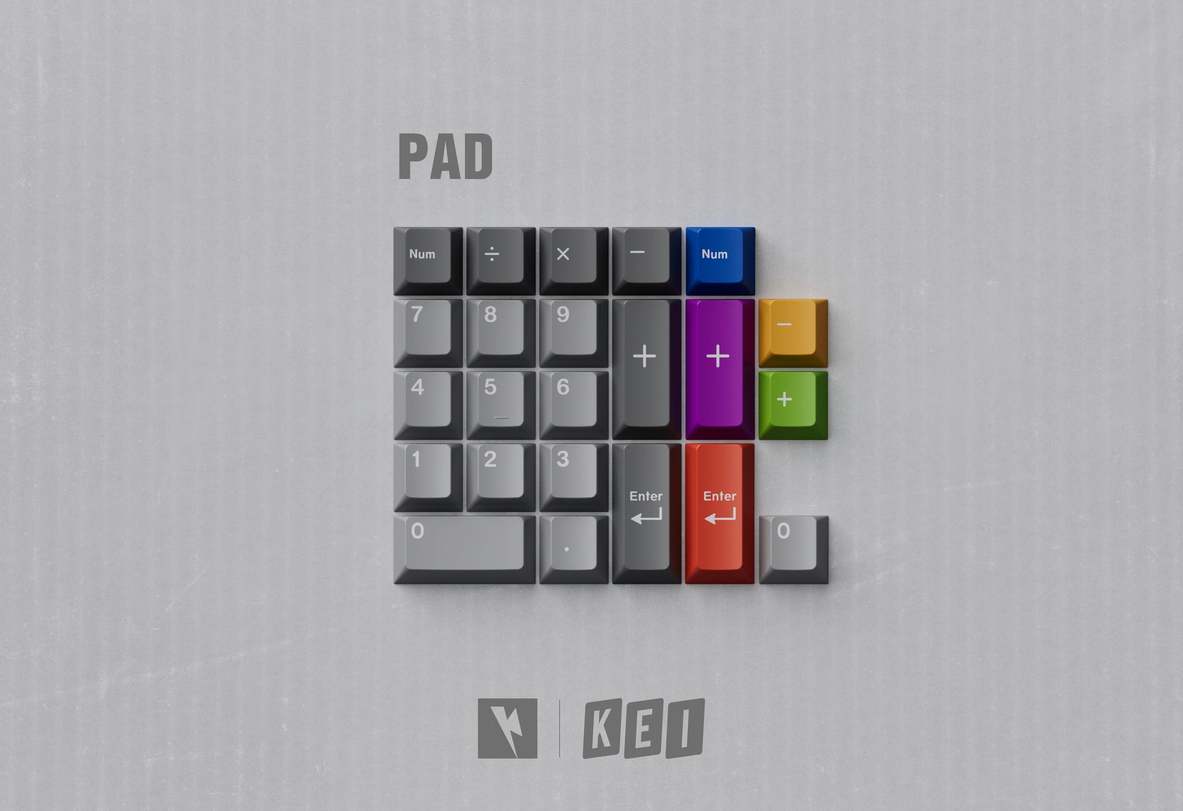 Keycap Cherry KeyKobo C.O.L ABS Doubleshot