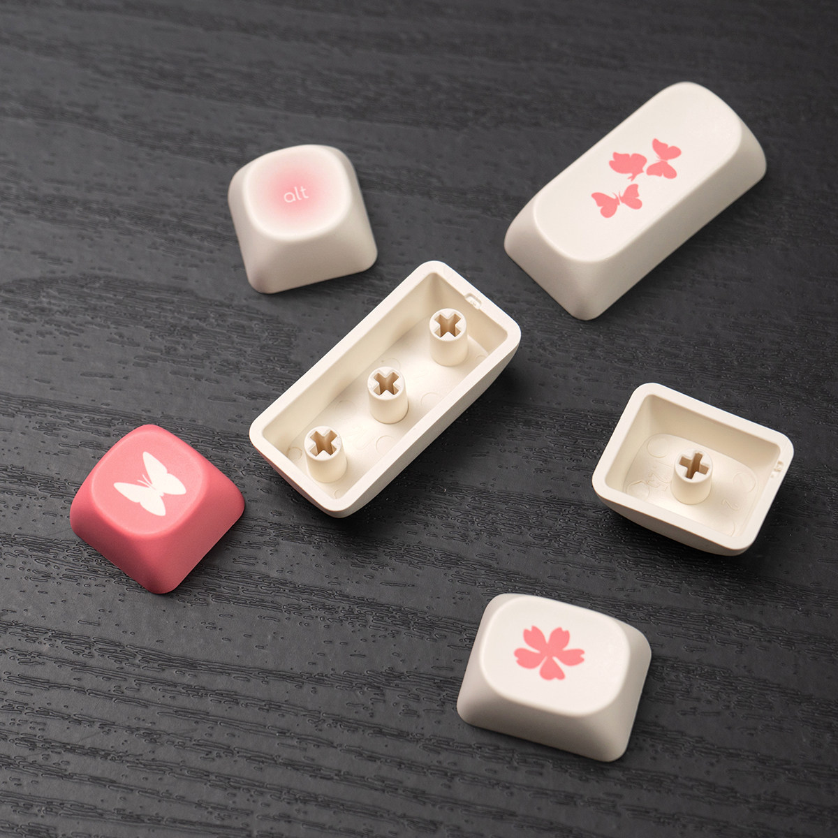 Keycap MOA Mintcap Flower PBT Dyesub