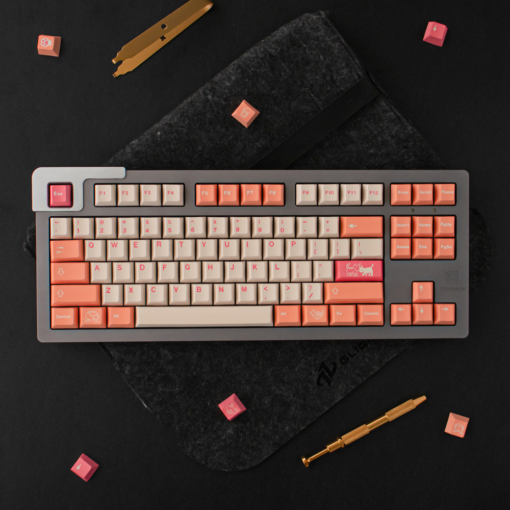 Keycap Mintcaps Cherry Orange Boi PBT dyesub