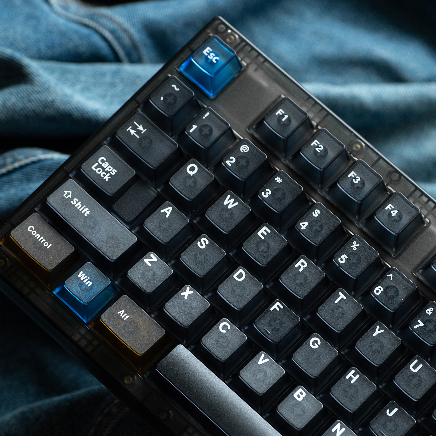 Keycap Mintcap Interstellar 2 Xuyên Led PC