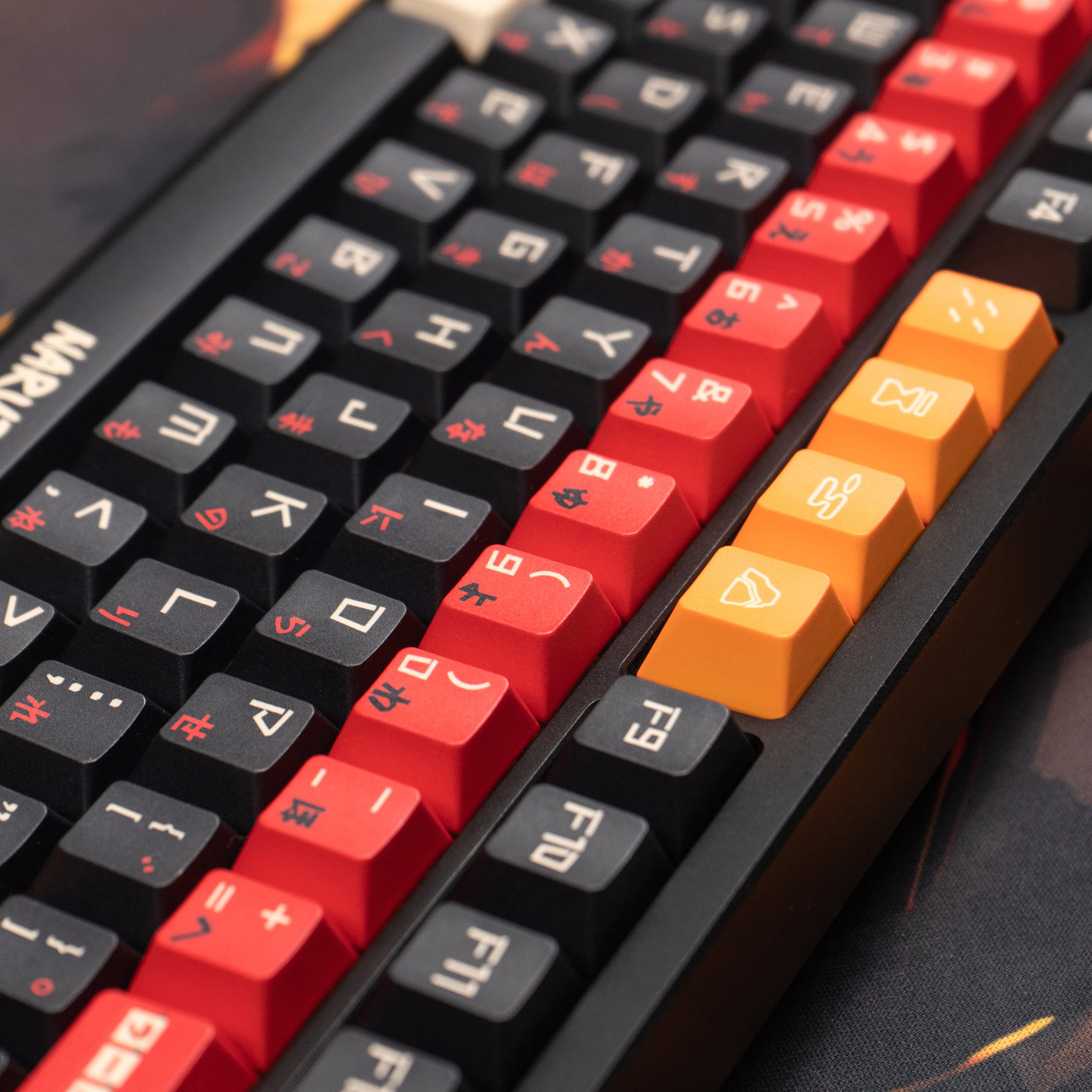 Keycap Mintcap Naruto Cherry PBT Dyesub