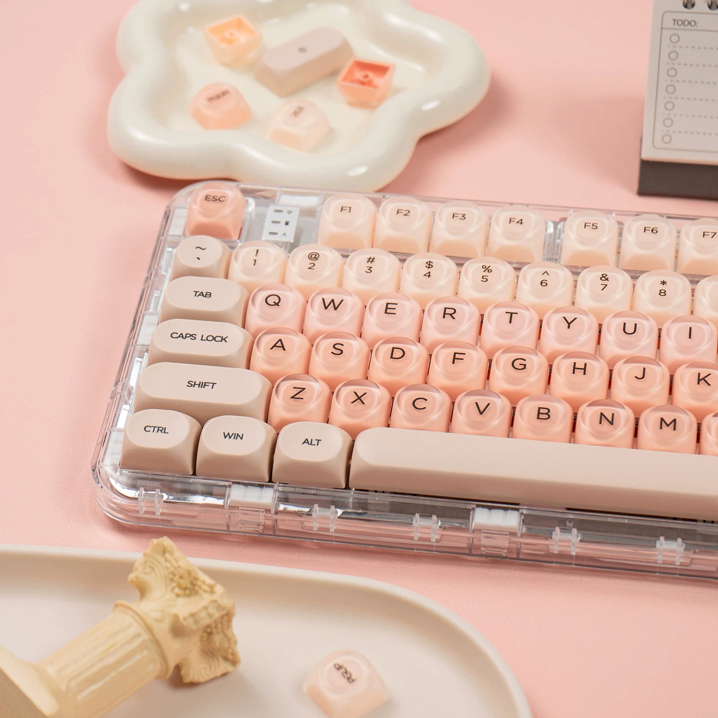Keycap Mintcap Candy MOA PBT+PC Dyesub - Orange