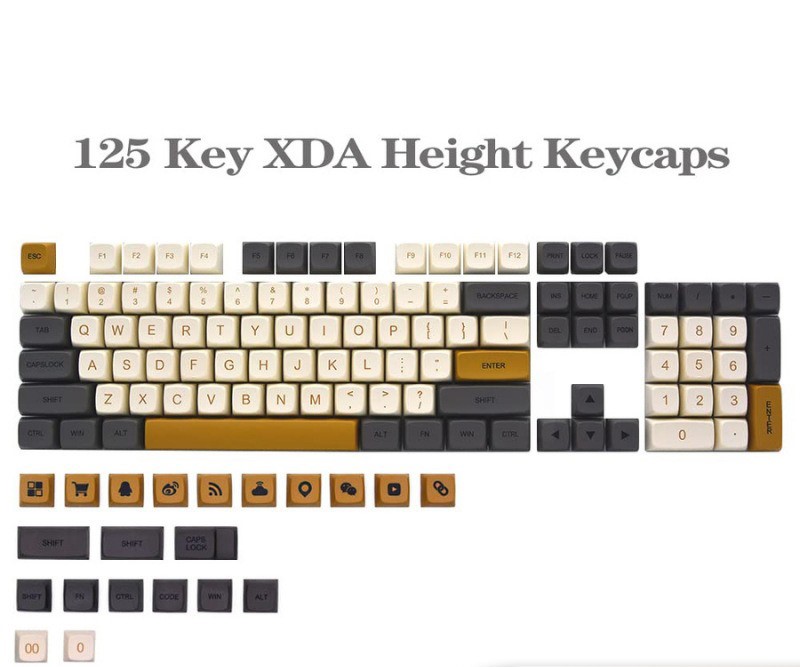 [In-stock] Keycap XDA Shimmer PBT Dyesub