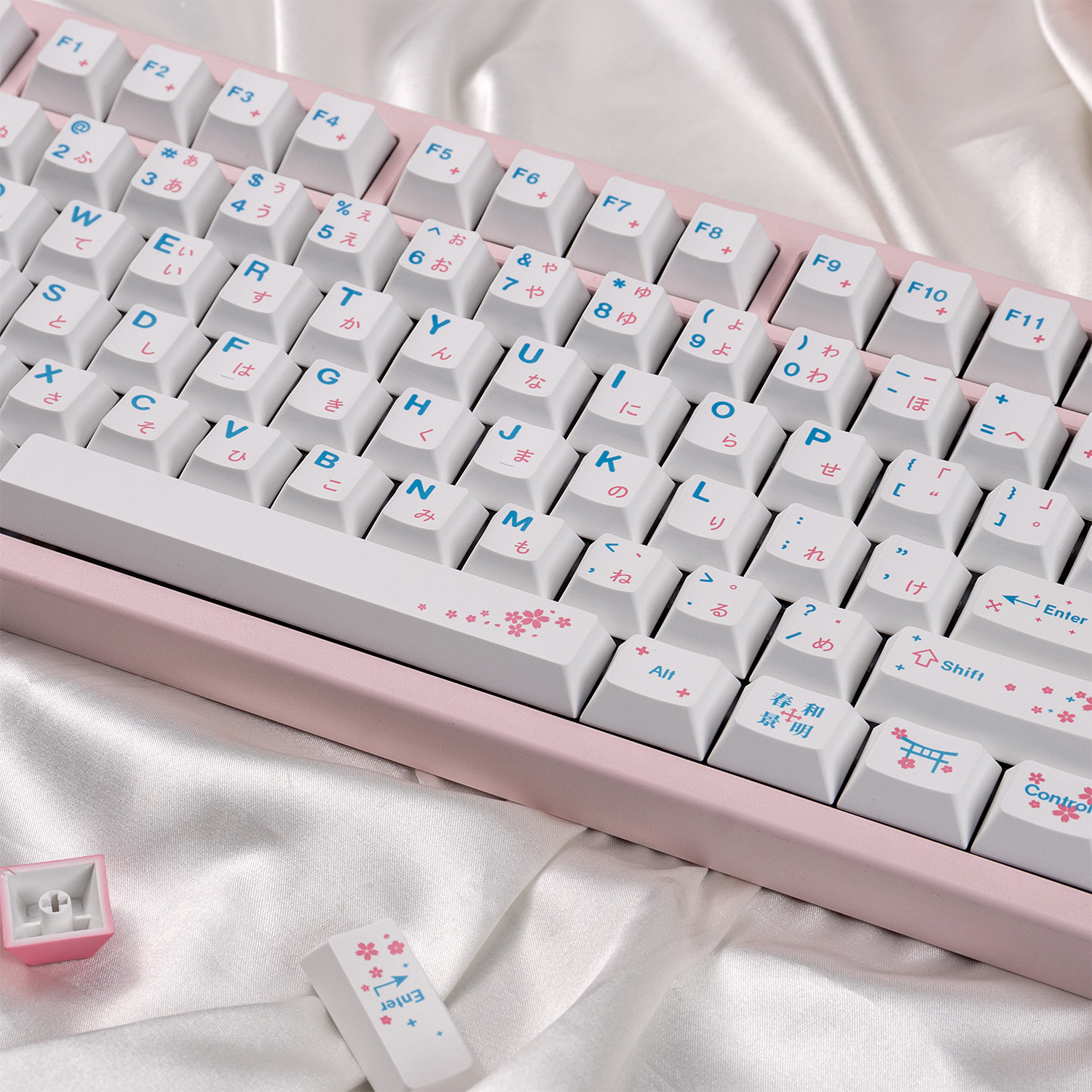 Keycap Mintcap Springtime Cherry PBT Dyesub