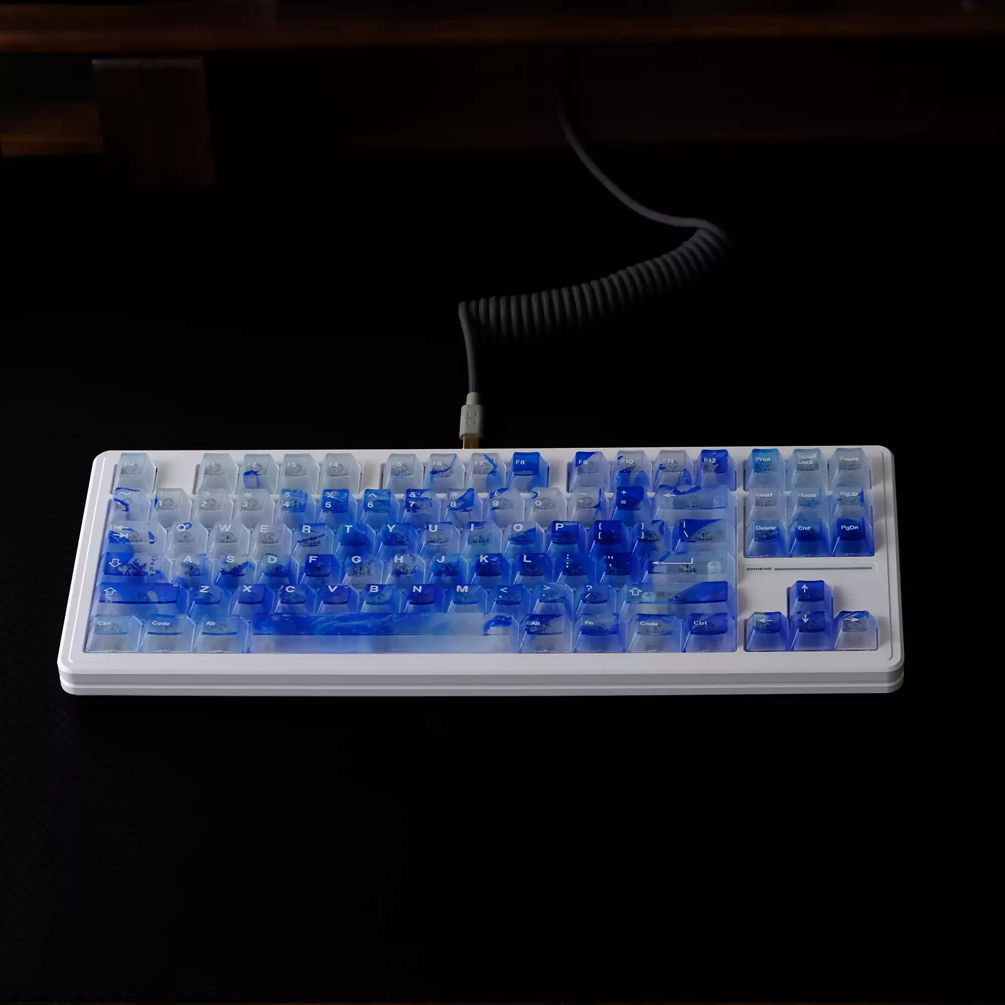 Keycap Cherry Aifei Deep Sea ABS Xuyên led