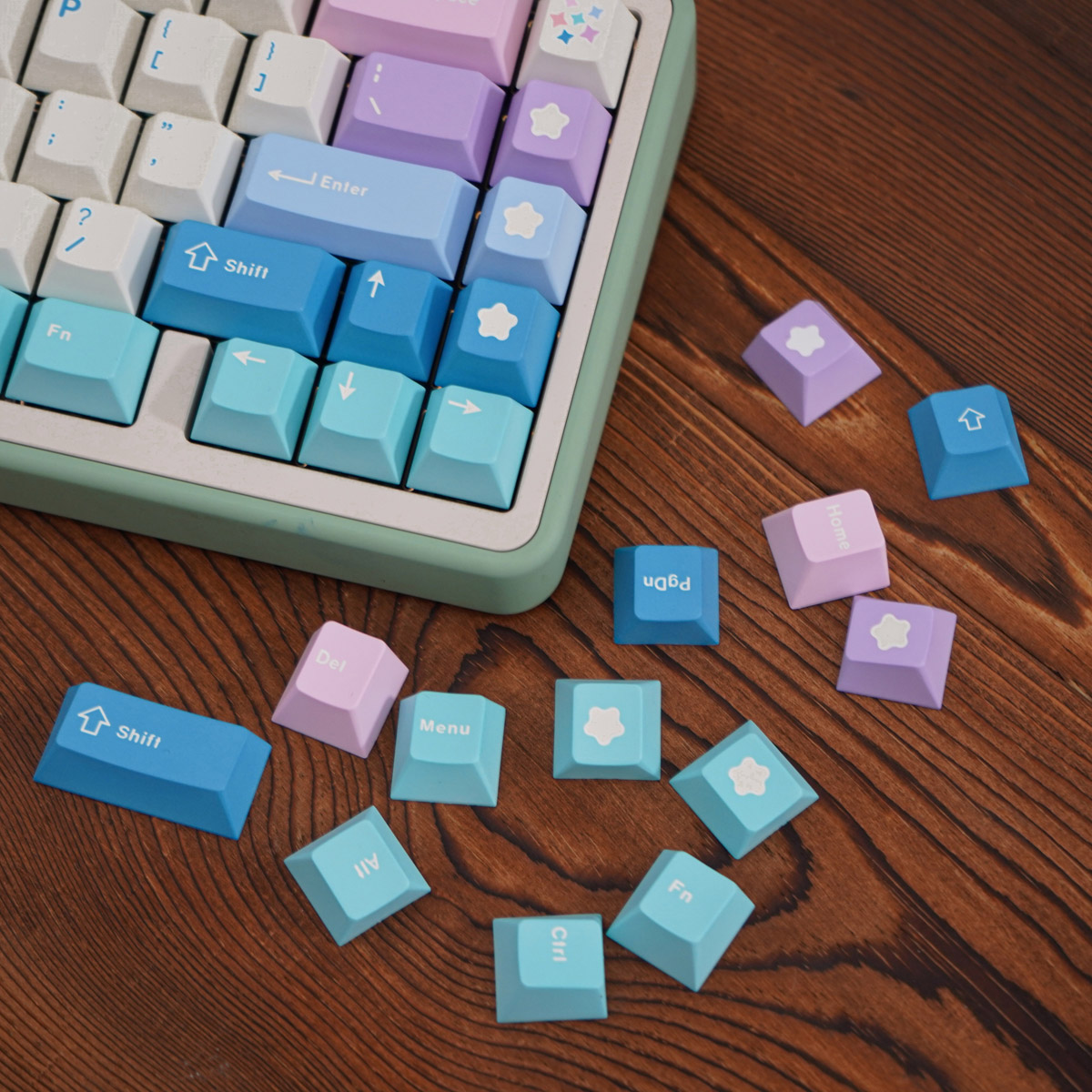 Keycap Mintcaps Cherry Fairy Gradient PBT Dyesub