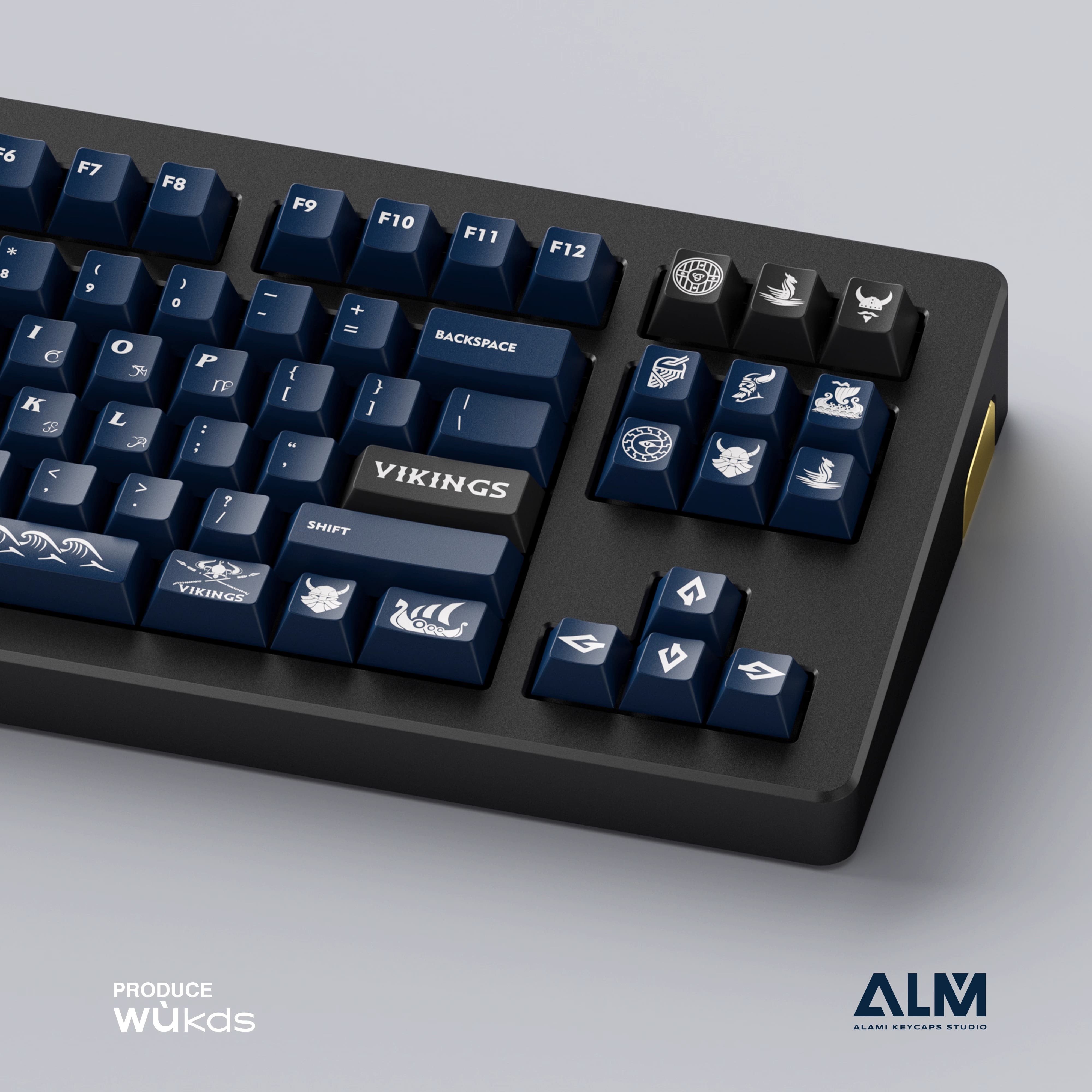 Keycap Cherry Wukds Viking PBT Dyesub - 172 nút