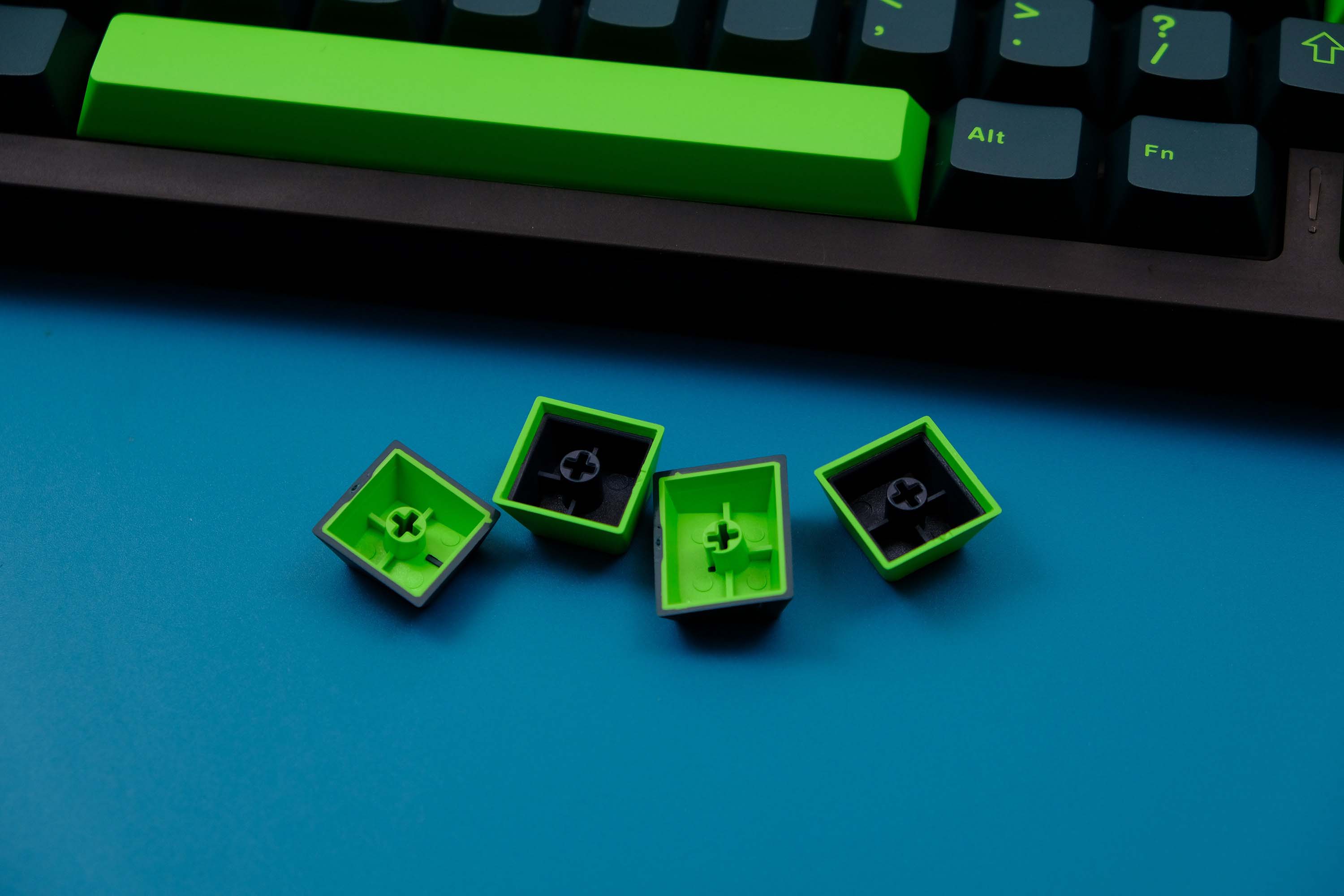 [In Stock] Keycap Cherry Aifei Dark Green ABS Doubleshot