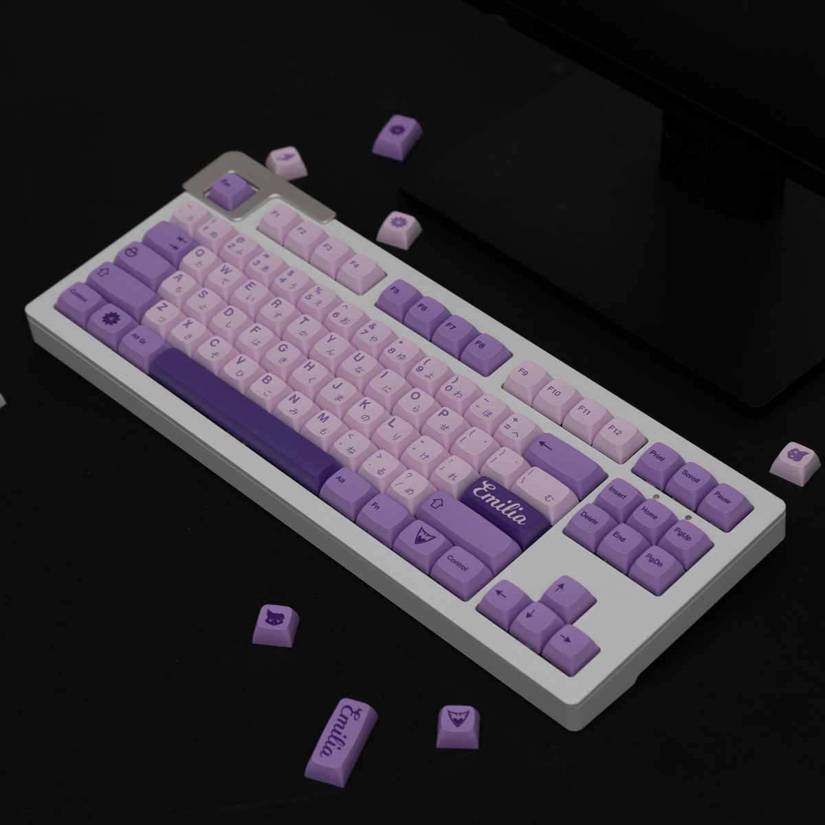 [IN STOCK] Keycap XDA Purple witch (box) | PBT Dyesub