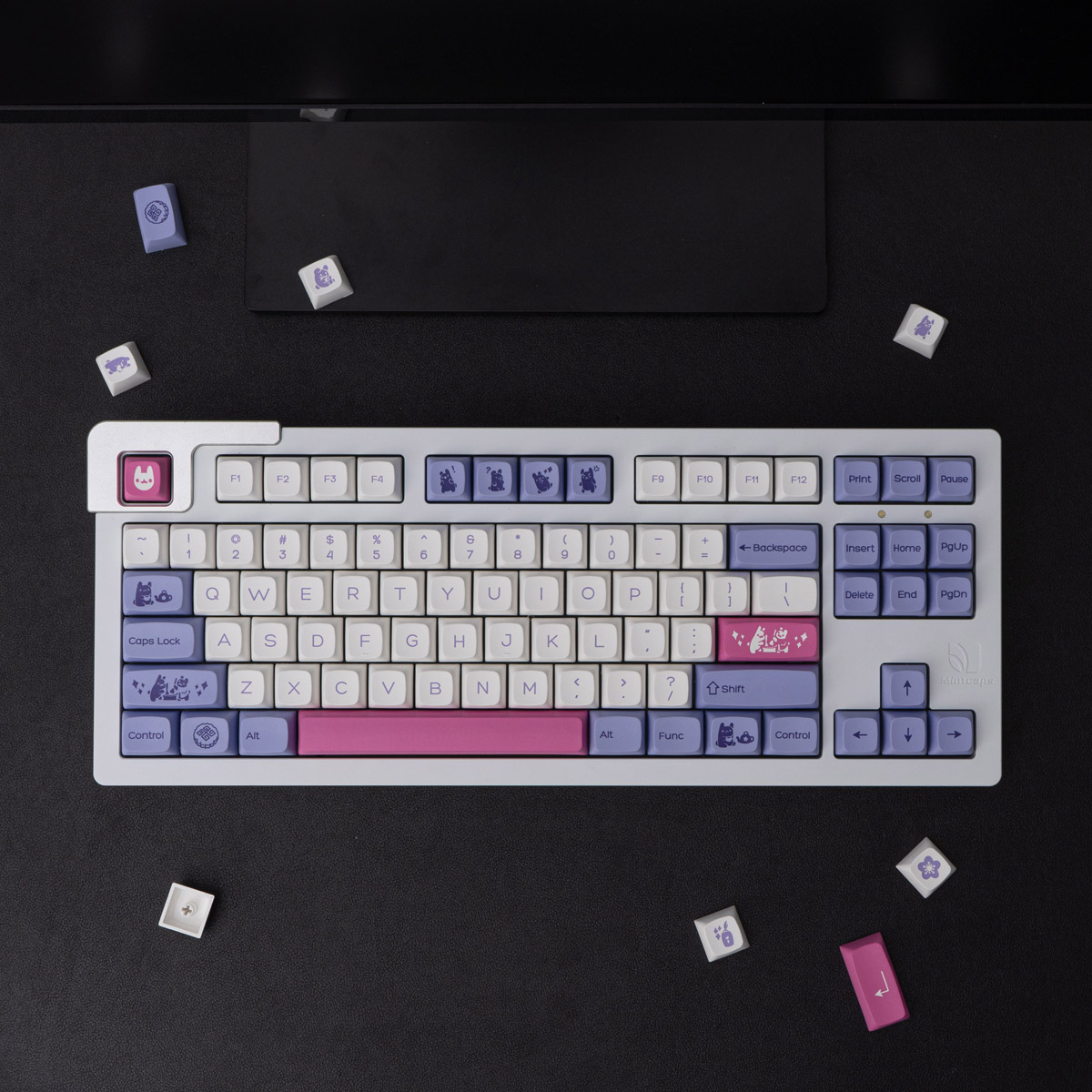 [IN STOCK] Keycap XDA Purple Rabit | PBT Dyesub