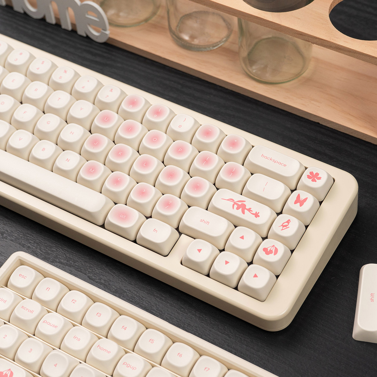 Keycap MOA Mintcap Flower PBT Dyesub