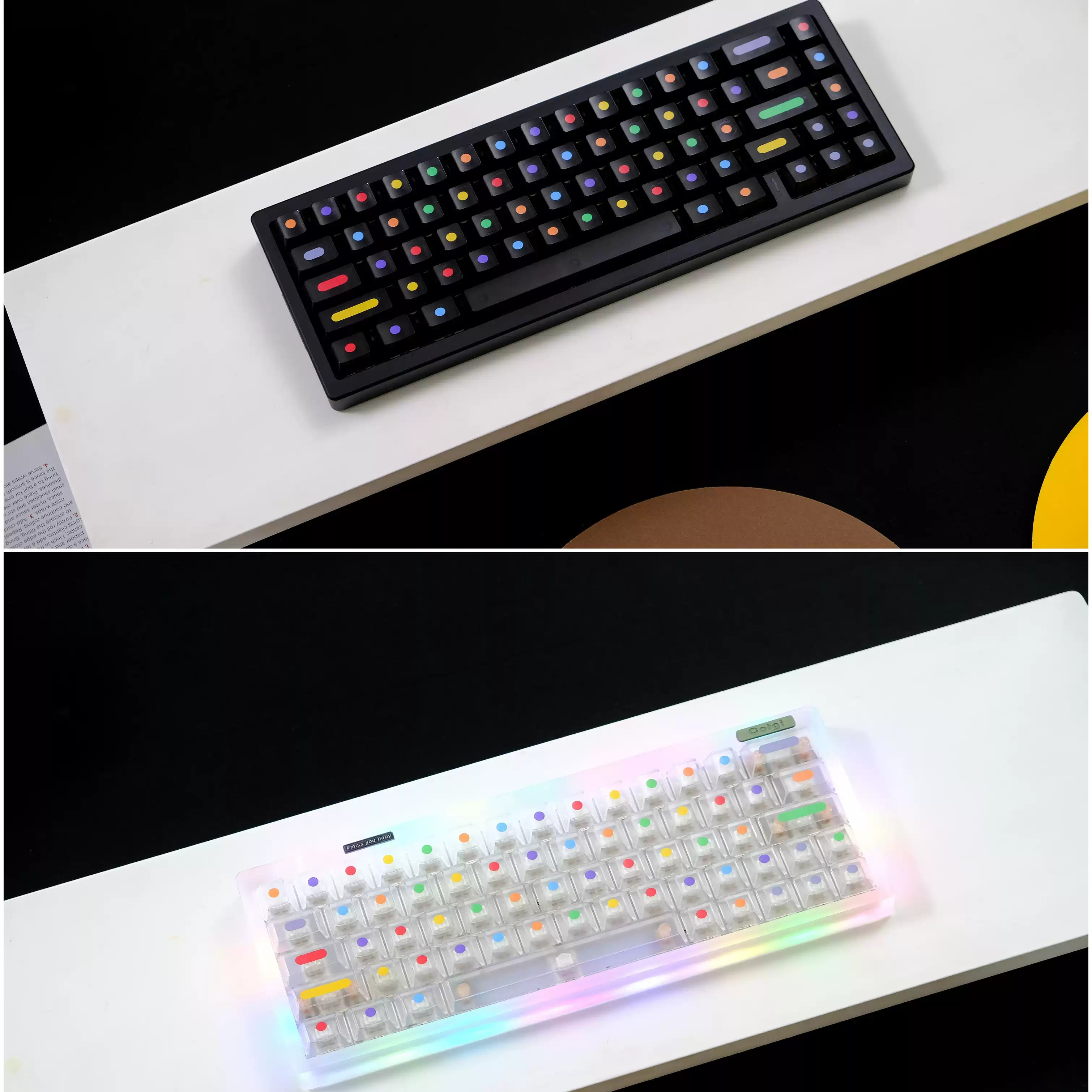 Keycap Aifei Dot Cherry ABS