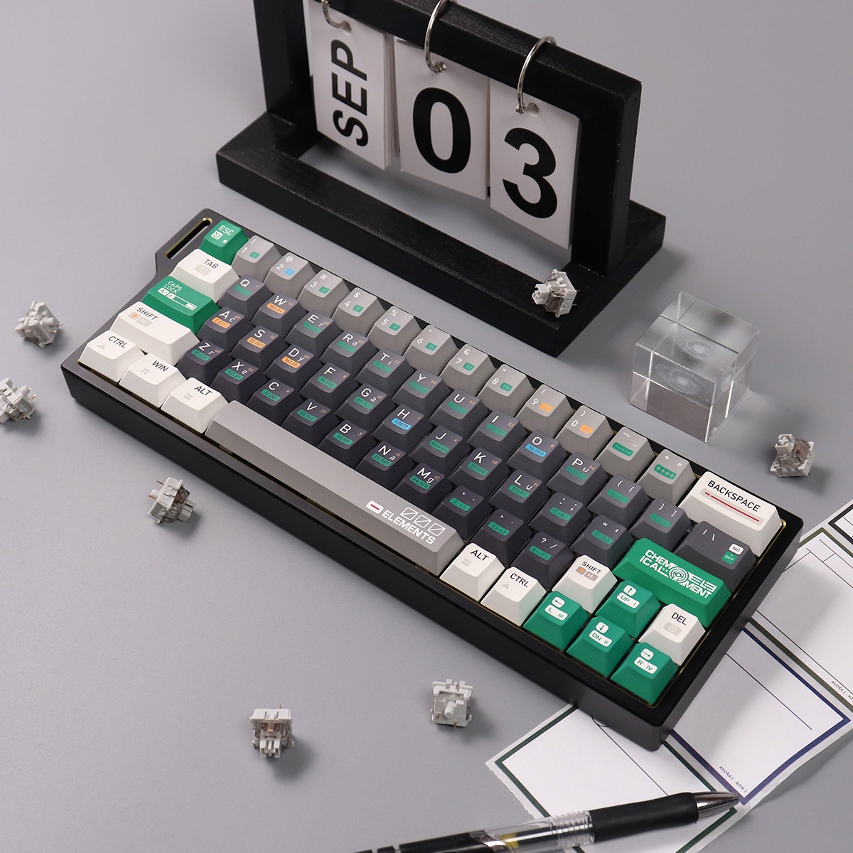 Keycap Mintcaps Cherry Chemical 003 PBT Dyesub
