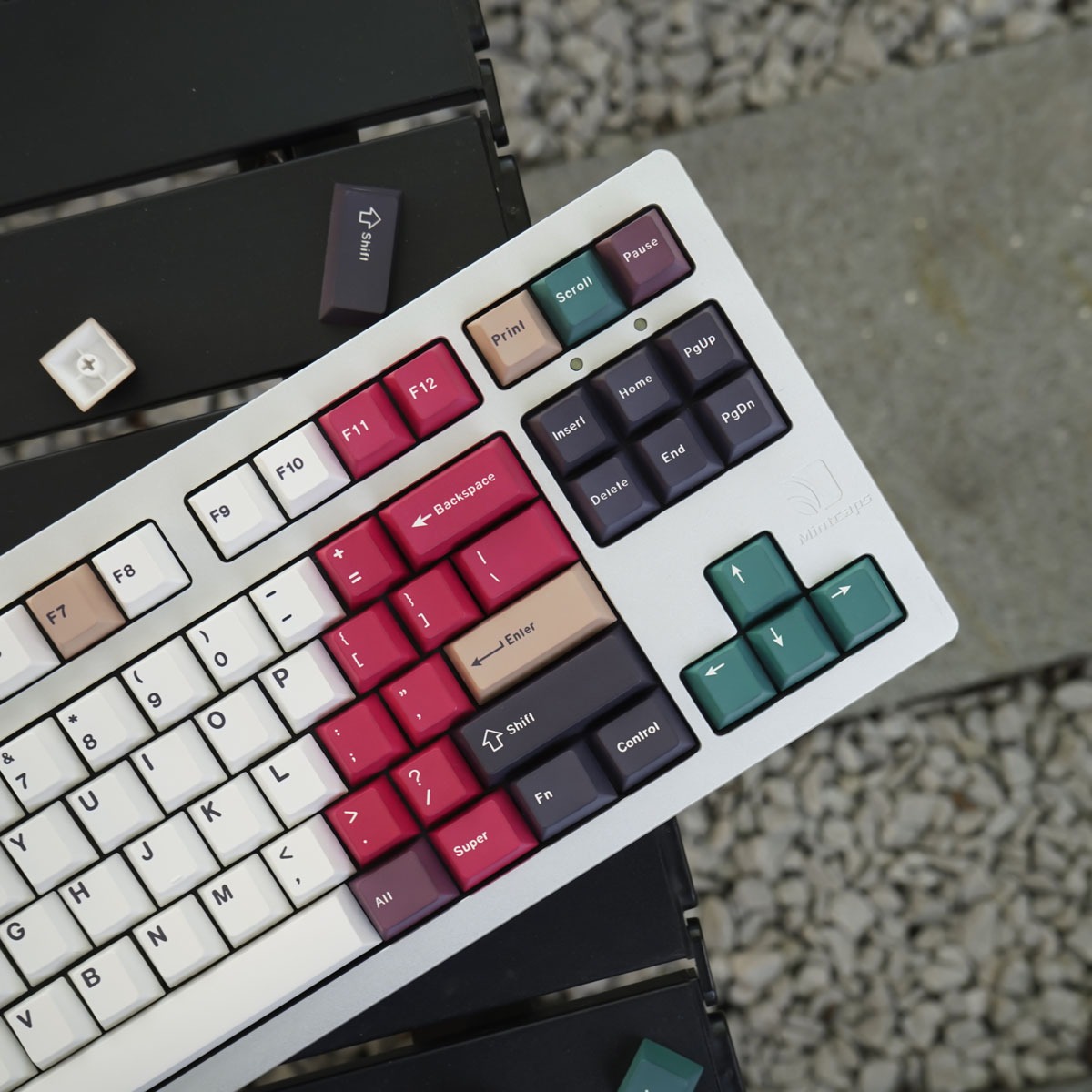 Keycap Mintcaps Cherry Mixed Light R2 PBT Dyesub