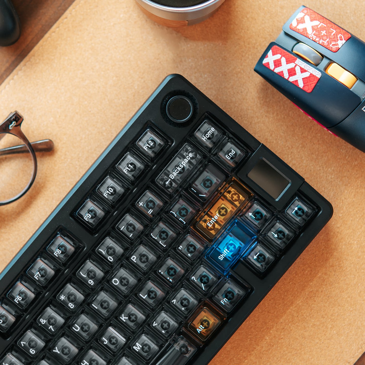 Keycap Mintcap Interstellar 1 Xuyên Led PC